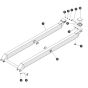 Scissor Level 2 3 and 4 Outside for Skyjack SJ6826 (B200000001 - B200999999) RT Scissor Lift