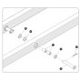Centre Pin for Skyjack SJ6832 (B200000001 - B200999999) RT Scissor Lift