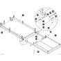 Main and Extension Platform for Skyjack SJ6832 (B200000001 - B200999999) RT Scissor Lift