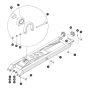Scissors Levels 2 & 4 Inside for Skyjack SJ6832 (B200000001 - B200999999) RT Scissor Lift
