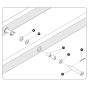 Center Pin for Skyjack SJ6832 RTE (B201000001 - B201999999) RT Scissor Lift
