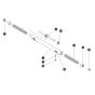 Cushion Cylinder for Skyjack SJ6832 RTE (B201000001 - B201999999) RT Scissor Lift