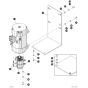 Electric Motor for Skyjack SJ6832 RTE (B201000001 - B201999999) RT Scissor Lift