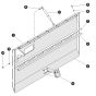 Electrical Cabinet Door for Skyjack SJ6832 RTE (B201000001 - B201999999) RT Scissor Lift