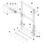 Full Gate for Skyjack SJ6832 RTE (B201000001 - B201999999) RT Scissor Lift