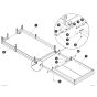 Main and Extension Platform for Skyjack SJ6832 RTE (B201000001 - B201999999) Scissor Lift