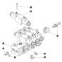 Outrigger Manifold for Skyjack SJ6832 RTE (B201000001 - B201999999) RT Scissor Lift