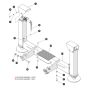 Outrigger for Skyjack SJ6832 RTE (B201000001 - B201999999) RT Scissor Lift