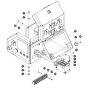 Base Control Box Hardware for Skyjack SJ9233 RT Scissor Lift
