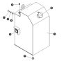 Fuel Tank for Skyjack SJ9233 RT Scissor Lift