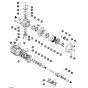 Hub Reduction Front Axle for Skyjack SJ9233 RT Scissor Lift