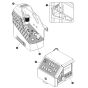 Labels - Control Boxes for Skyjack SJ9233 RT Scissor Lift