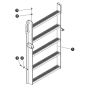 Ladder for Skyjack SJ9233 RT Scissor Lift