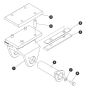 Upper Slider for Skyjack SJ9233 RT Scissor Lift