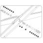 Center Pin for Skyjack SJ9243 RT Scissor Lift