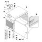 Engine Cover for Skyjack SJ9243 RT Scissor Lift