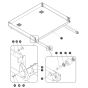 Extension Deck Platform for Skyjack SJ9243 RT Scissor Lift