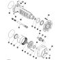 Hub Reduction - Rear Axle for Skyjack SJ9243 RT Scissor Lift