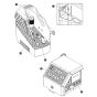 Labels - Control Boxes for Skyjack SJ9243 RT Scissor Lift