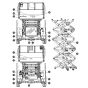 Labels - Front & Back for Skyjack SJ9243 RT Scissor Lift