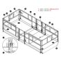 Labels - Railings for Skyjack SJ9243 RT Scissor Lift