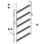 Ladder for Skyjack SJ9243 RT Scissor Lift