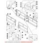 Main Platform Railings - Dual Extension Decks for Skyjack SJ9243 RT Scissor Lift