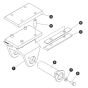 Upper Slider for Skyjack SJ9243 RT Scissor Lift