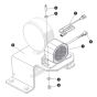 White Noise Alarm for Skyjack SJ9243 RT Scissor Lift