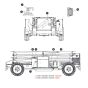 Labels - Engines for Skyjack SJ9253 RT Scissor Lift