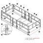 Labels - Railings for Skyjack SJ9253 RT Scissor Lift
