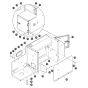 Lateral Bracket - Left Side for Skyjack SJ9253 RT Scissor Lift