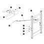 Maintenance Stand - Bottom for Skyjack SJ9253 RT Scissor Lift