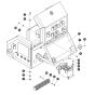 Base Control Box Hardware for Skyjack SJ9664 RT Scissor Lift