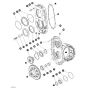 Gear Box - Rear Axle for Skyjack SJ9664 RT Scissor Lift