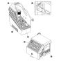 Labels - Control Boxes for Skyjack SJ9664 RT Scissor Lift