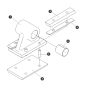 Lower Sliders for Skyjack SJ9664 RT Scissor Lift