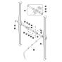 Maintenance Stand for Skyjack SJ9664 RT Scissor Lift
