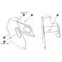 Aluminum Control Box Guard Option for Skyjack SJIII 3215 (10000996 - 10999999) DC Scissor Lift