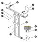 Heavy Duty Pipe Rack Assembly for Skyjack SJIII 3215 (10000996 - 10999999) DC Scissor Lift