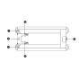 Labels - Chassis Top for Skyjack SJIII 3215 (10000996 - 10999999) DC Scissor Lift