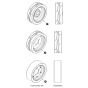 Wheels for Skyjack SJIII 3215 (10000996 - 10999999) DC Scissor Lift