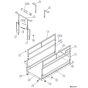 Main Platform, Hinged Railings (Model 4830, 4832) Assembly for Skyjack SJIII 3220 DC Scissor Lift
