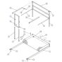 3 FT Manual Extension Platform (Model 6826, 6832) Assembly for Skyjack SJIII 3220 DC Scissor Lift