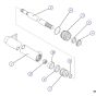 Powered Extension Platform Cylinder Assembly for Skyjack SJIII 3220 DC Scissor Lift