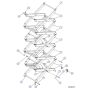 Scissor Arm (Model 6832) Assembly for Skyjack SJIII 3220 DC Scissor Lift