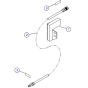 Air Hose to Platform for Skyjack SJIII 4626 (700000 - 704418) DC Scissor Lift