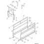 Main Platform and Railings (Hinged Railings) for Skyjack SJIII 4626 (700000 - 704418) DC Scissor Lift