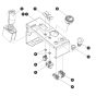Control Console Assembly for Skyjack SJIII 4740 DC Scissor Lift