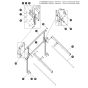 Extension Railing (2.2m Stowed Height) Assembly for Skyjack SJIII 4740 DC Scissor Lift